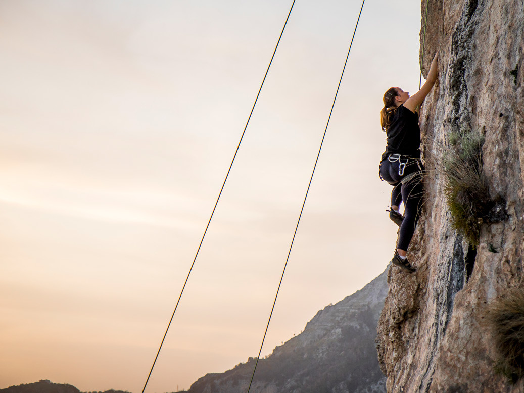 Arrampicata Sentiero degli Dei - Costiera Amalfitana